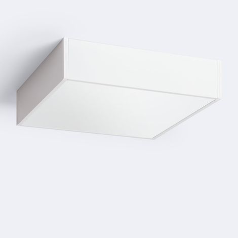 Kit en Saillie pour Panneaux 30x30 avec Vis Blanc (1/4)
