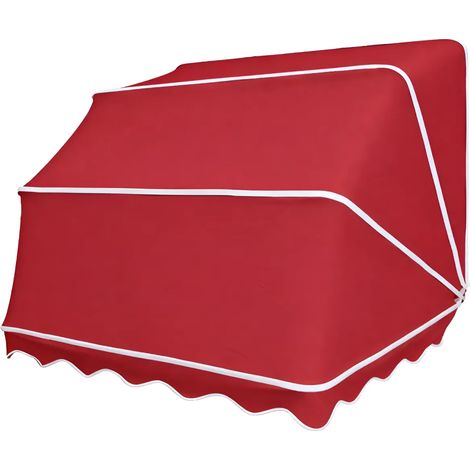 Tenda da Sole Cappottina 180x100 cm Rosso Ferrara Esterno Impermeabile