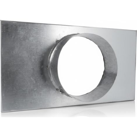 Entrée 30x17cm pour grilles fixes ou réglables pour tuyau de 120mm pour climatisation et ventilation (1/5)