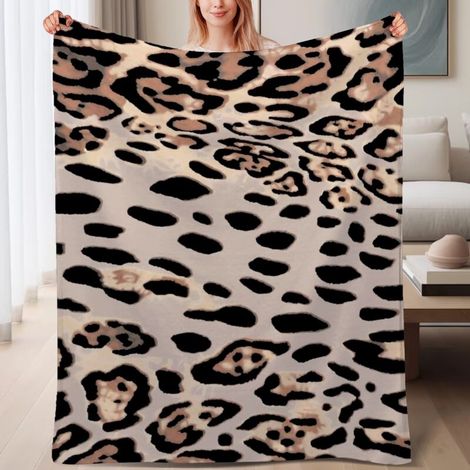 Couverture Polaire - 180 x 200 cm - Microfibre Polyester - Pour Lit Canapé Fauteuil - Intérieur Chaud Confortable - 1 Pièce (1/4)