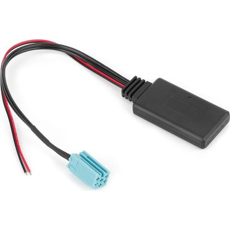Adaptateur 12V 6PIN AUX Compatible Bluetooth 4.1/4.0/3.0/2.0 pour Renault (1/3)