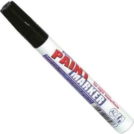 Pennarello permanente paint marker nero 10ml punta reversibile cfg j00121