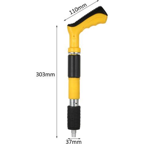 Outil de fixation murale à clous Pistolet à clous haute pression Pistolet à clous manuel en acier Force réglable pour bricolage à domicile Travail du bois Mur de ciment (1/4)