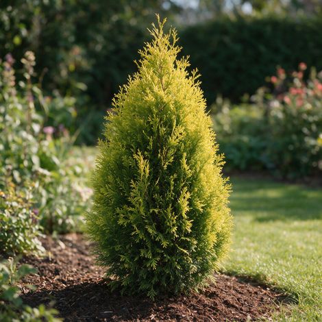 Thuya 4Ever Goldy ® - Thuja plicata 4Ever Goldy ® 25/35cm Pot 2,5L (1/4)