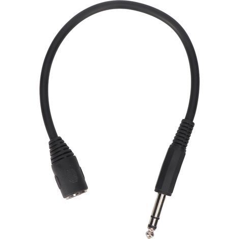 Câble adaptateur DIN 5 broches femelle vers Jack 6,35 mm mâle pour microphone - 30 cm (1/5)