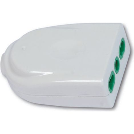 Prise mobile FME Fortek Art 82.560 10A + T blanc normes CEI