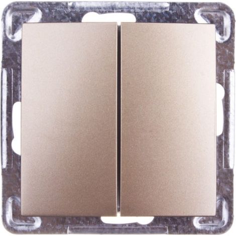 Connettore per candelabro dorato metallico ŁP-2Y/m/28