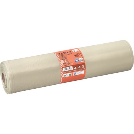Bauplane Blauer Engel 2x50 m = 100 qm transluzent