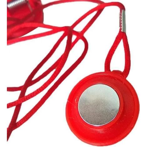 Laufband, faltbares Laufband - Robustes und langlebiges rotes Sicherheitskabel (1/2)