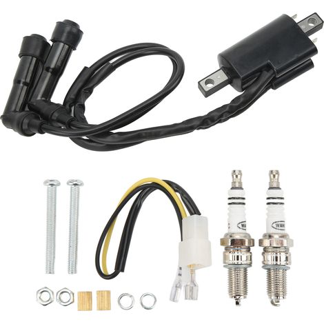 Bougie et Bobine d'allumage Kit 30530-413-003 pour CB250N CB250NA CB400N CB400NA CB400T Hawk (1/5)