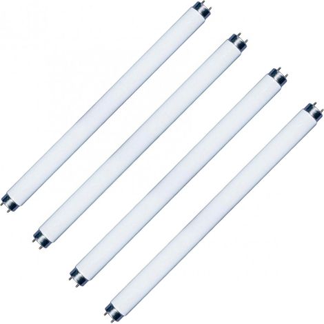 Pack ELECTRIS 4 x Tubes De Rechange 15W Pour Destructeur D'insectes ELKC349NW