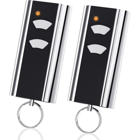 2 pièces Télécommande de Garage pour Normstahl Entrematic RCU 433-2, RCU 433-4, EA433 2KM, Compatible avec Crawford Normstahl 433.92 Code tournant Télécommande de Porte de Garage