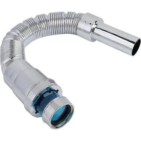 Tuyau d'évacuation rétractable et flexible en acier ABS, résistant aux odeurs, pour éviers et cuisines (1/4)