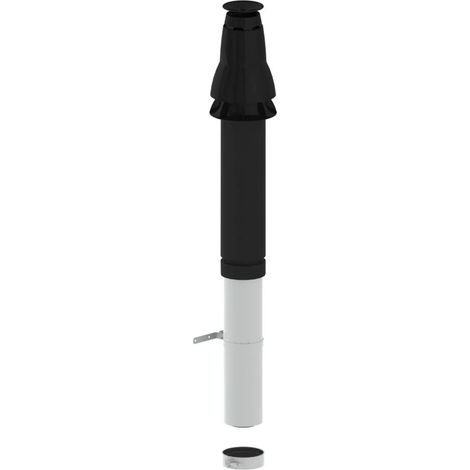 Remeha Passage de toit, DN 80/125, anthracite, M87873