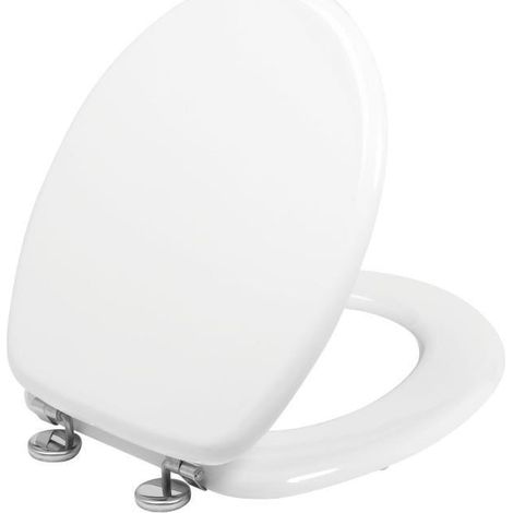 Wirquin Woody WC-Sitz Weiß aus Druckholz