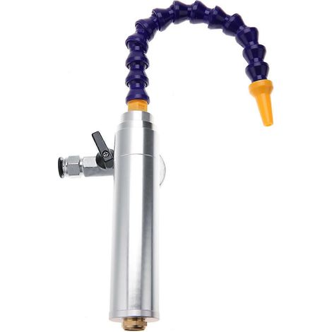 Pistolet à air froid de 160 mm pour refroidissement à sec avec tube flexible et tuyau isolé (1/5)
