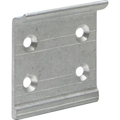 ZOBAL soporte colgador a50 l50 plata mate (caja 500) , 0UNIDADES (1/2)