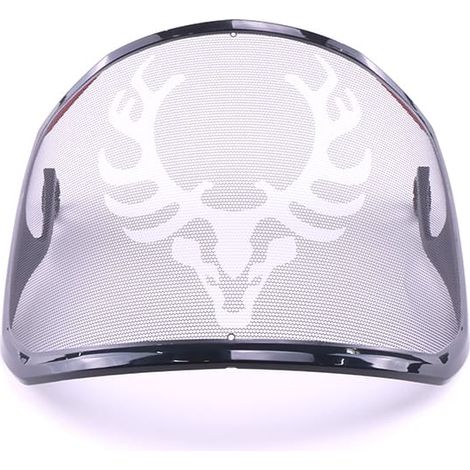 Protos – Visière de protection en métal gravé – Casque forestier avec enduit antireflets – Protection contre les copeaux fins – Design KOX