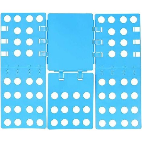 VURAHOME - Piega abiti di terza generazione 68 x 57 cm, piega magliette, piega infradito, blu (1/5)