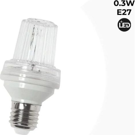 LED flashing effect light bulb E27 0.3W IP44