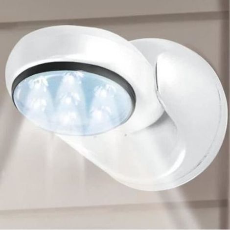 Détecteur de mouvement lumineux LED ZII05624, capteur sans fil 360° pour terrasse, jardin ou mur. (1/4)