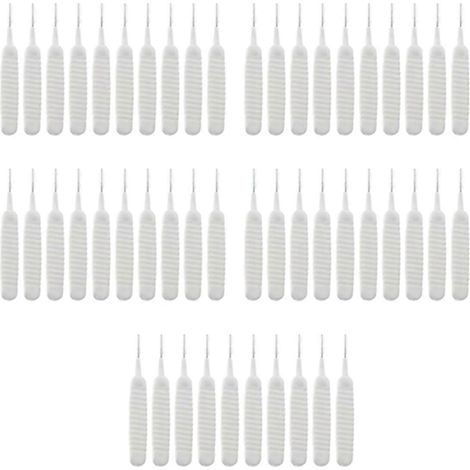 50 pièces d'accessoires de nettoyage de douche, aiguilles de nettoyage et de débouchage -- (1/5)