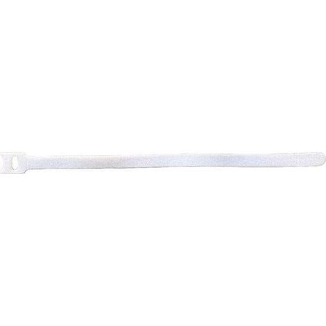 ProXtend Klettbänder, weiß, 15 cm x 12 mm, 50 Stück, CM-HL01512-50W