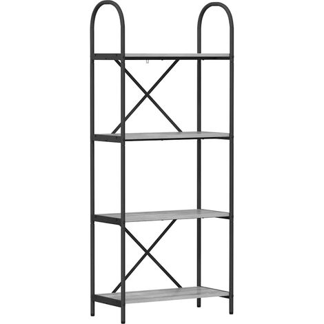 Maison Exclusive - Bücherregal Graues Sonoma 60 x 30 x 146 cm Hol