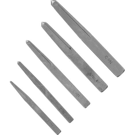 Set mit 5 Vierkant-Schraubenausdrehern (1/5)