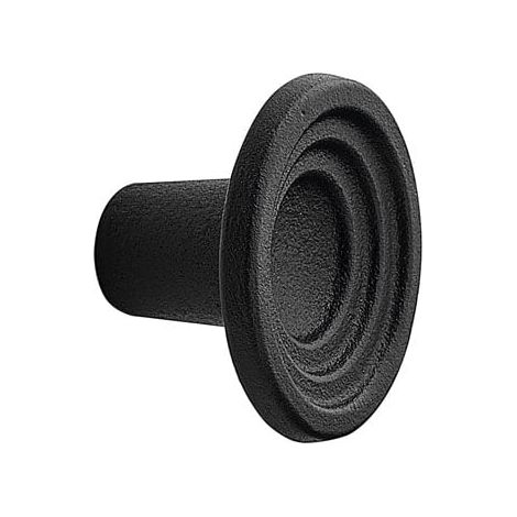Cottage - Bouton en Fonte Noire 30 mm (1/5)