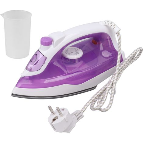Fer à repasser portable 1200W, réservoir d'eau 170ml, fer à vapeur manuel sec et humide pour maison, 220V prise UE (1/5)