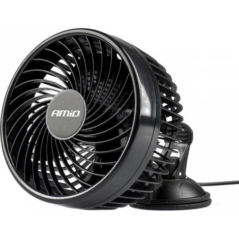 Ventilador para coche con ventosa 24V amio-03004 (1/5)