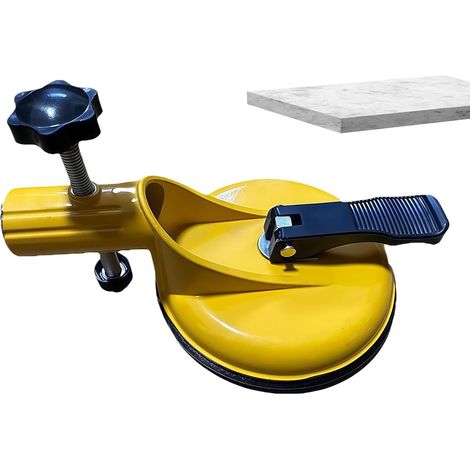 Joint de sol - Outil de compensation haute performance - Dispositif de serrage réglable avec ventouse pour stratifié - Pour réparation de joints, alignement du plan de travail, installation, pose et