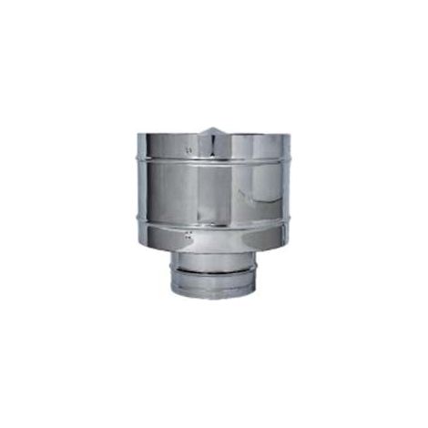 Terminale Di Scarico A Botte Acciaio Inox Aisi 304 Monoparete - ø mm.250