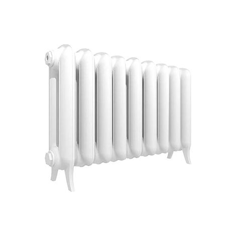Radiateur fonte blanc sur pieds  - Hauteur 520mm Longueur 934mm - 949 watt - 11 éléments - PLA520/934WS3