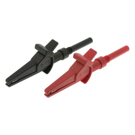 Pince crocodile RS PRO ( Prix pour 1 ) (1/2)