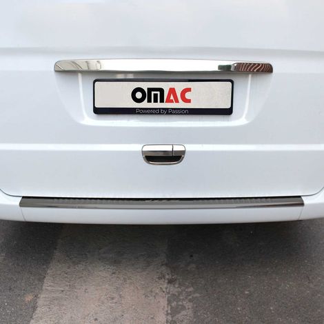OMAC Ladekantenschutz für Mercedes Vito W639 2003-2014 Edelstahl dark Chrom (1/5)