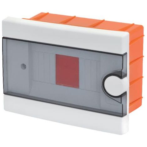 Quadro elettrico centralino 2-6 moduli DIN box incasso scatola IP40 interruttori (1/5)