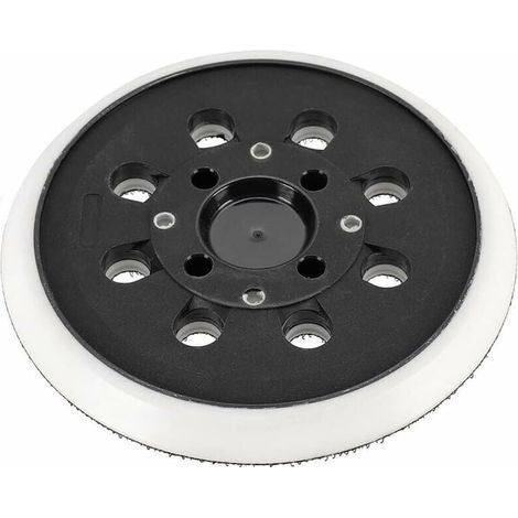 Patin de ponçage auto agrippant 125 mm compatible avec Bosch PEX 300 AE 400 AE 4000 AE 125 mm,Ponceuse Excentrique par Poweka (1/5)