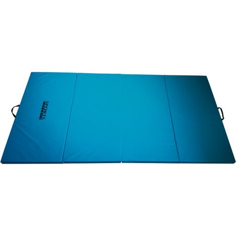 SPORTS EXPERTS Klappbare Turnmatte Igor Blau XXL 240x120x5cm Fitnessmatte Yoga