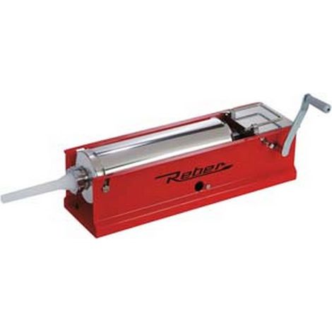 1PZ INSACCATRICE CON CILINDRO INOX A 2 VELOCITA' - capacit lt.6,8, Kg.15, - cm.70X22X22 (8951N)