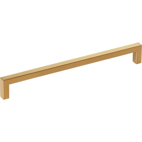 SOTECH Möbelgriff E8 Edelstahl SS201 goldfarbig galvanisiert Bohrlochabstand (BA) 224 mm, 1 Stück (1/4)