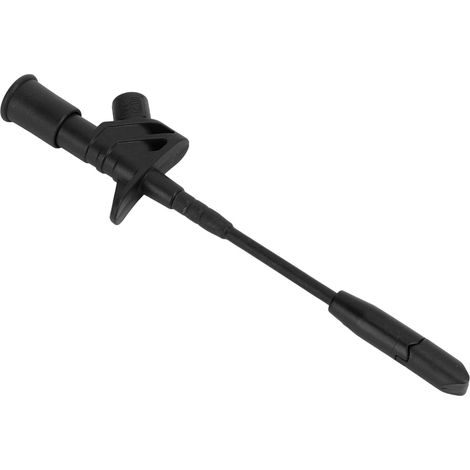 Multimètre Compact avec Pinces de Test en Acier Inoxydable pour Diagnostic Auto 4mm J.30019 Noir (1/5)