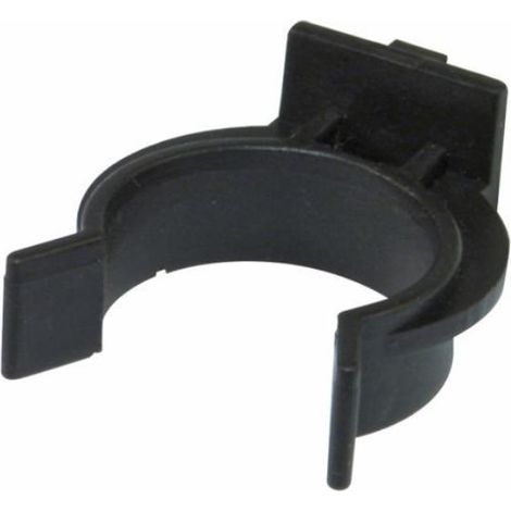 FPLUS pinza zocalo aluminio mod.10 negro , Pinza de plástico para pata de cocina.
de diametro 27 mm.