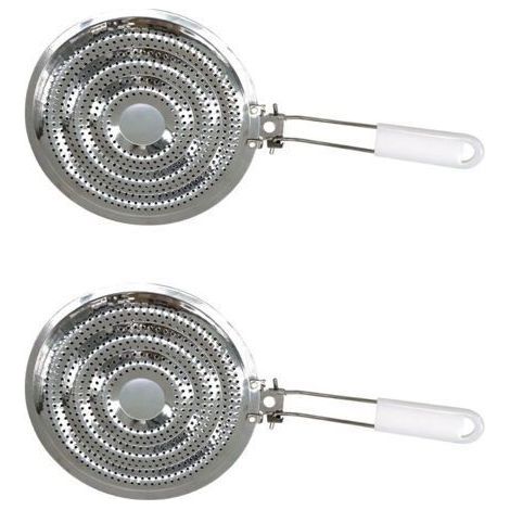 Lot de 2 diffuseurs de chaleur pour plaque de cuisson gaz Fackelmann