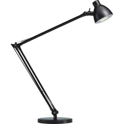 Hansa, Lampe de table à diodes VALENCIA, hauteur 800 mm, noir