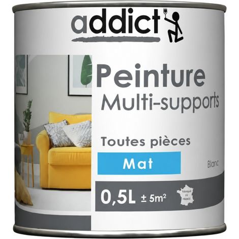 Acrylfarbe für verschiedene Untergründe, Kiesel matt , 0,5 Liter.