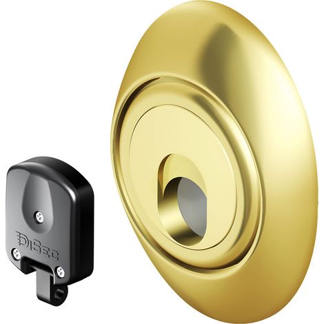 DEFENDER MAGNETICO PER SERRATURE 'MAG 3G 2ST' acciaio cromo satinato  - DISEC