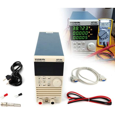 Comprobador de Capacidad Electrónico Medidor de Probador de Capacidad de Batería de Carga Electrónica Pantalla Digital Capacidad de Carga de CC RS232 / RS485 0-40A NUEVO (1/3)