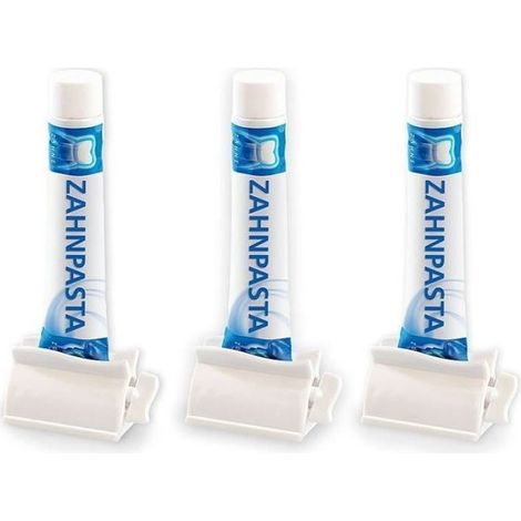 Vide-tubes - Non spécifié - Lot de 3 - Hygiénique - Résistant au lave-vaisselle - Pour tubes jusqu'à 60 mm